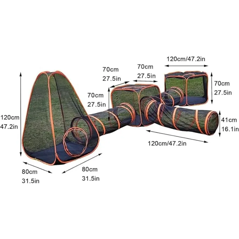 Cerramientos para Gatos 6 en 1 - Outdoor Camping Dog Fence reseña y precio