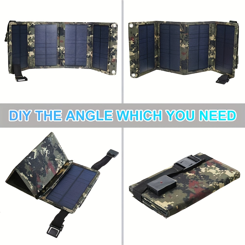 Panel Solar Portátil Plegable  - Outdoor In Camping reseña y precio