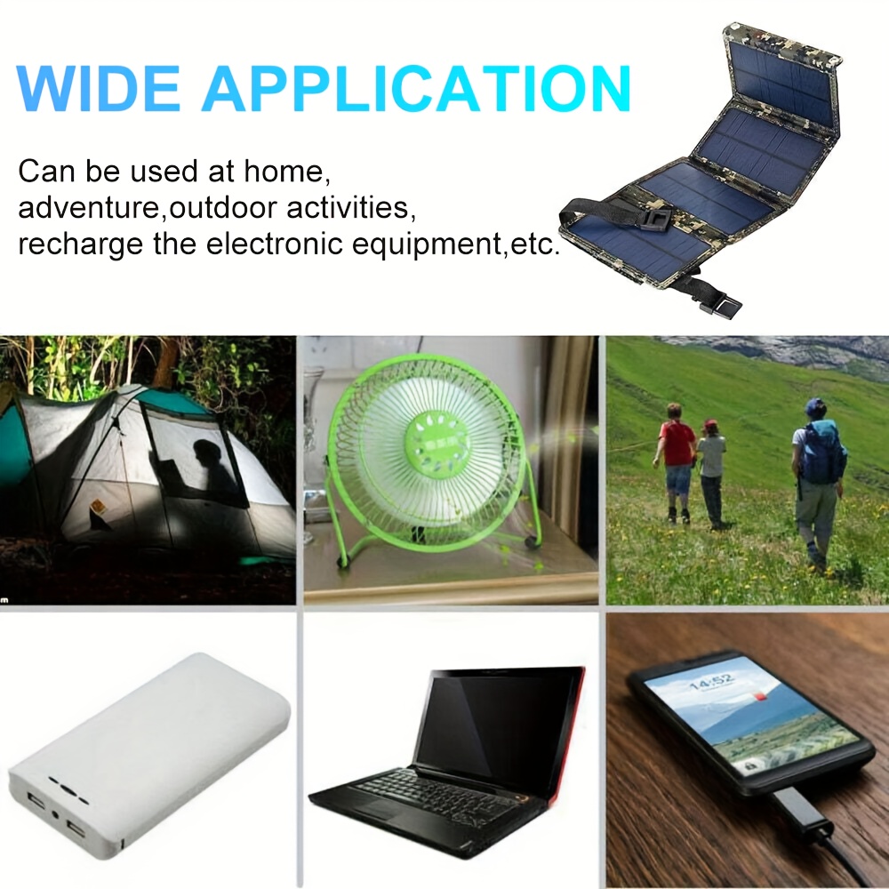 Panel Solar Portátil Plegable  - Outdoor In Camping reseña y precio