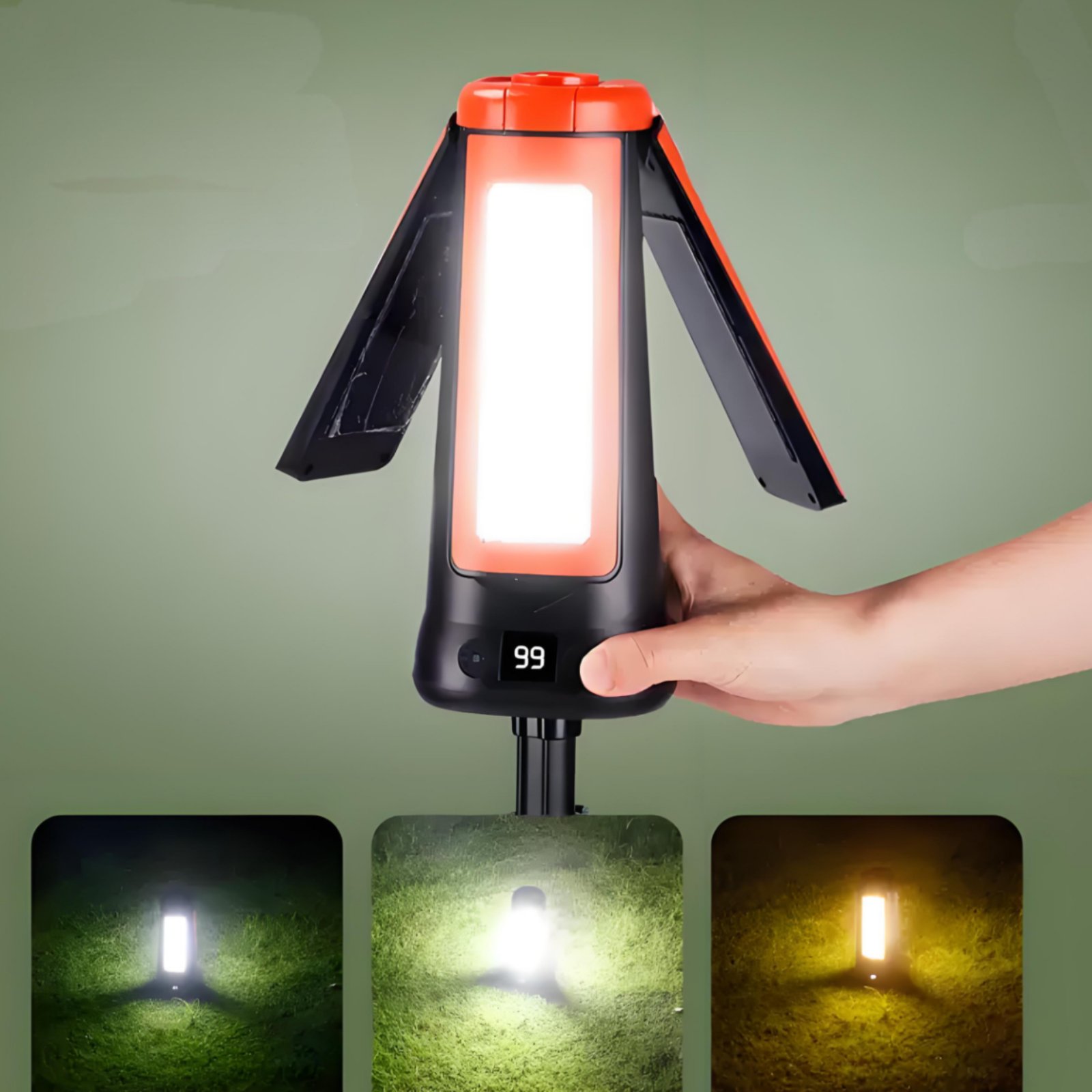 Lámpara de Camping Telescópica - Outdoor Camping Lamp reseña y precio