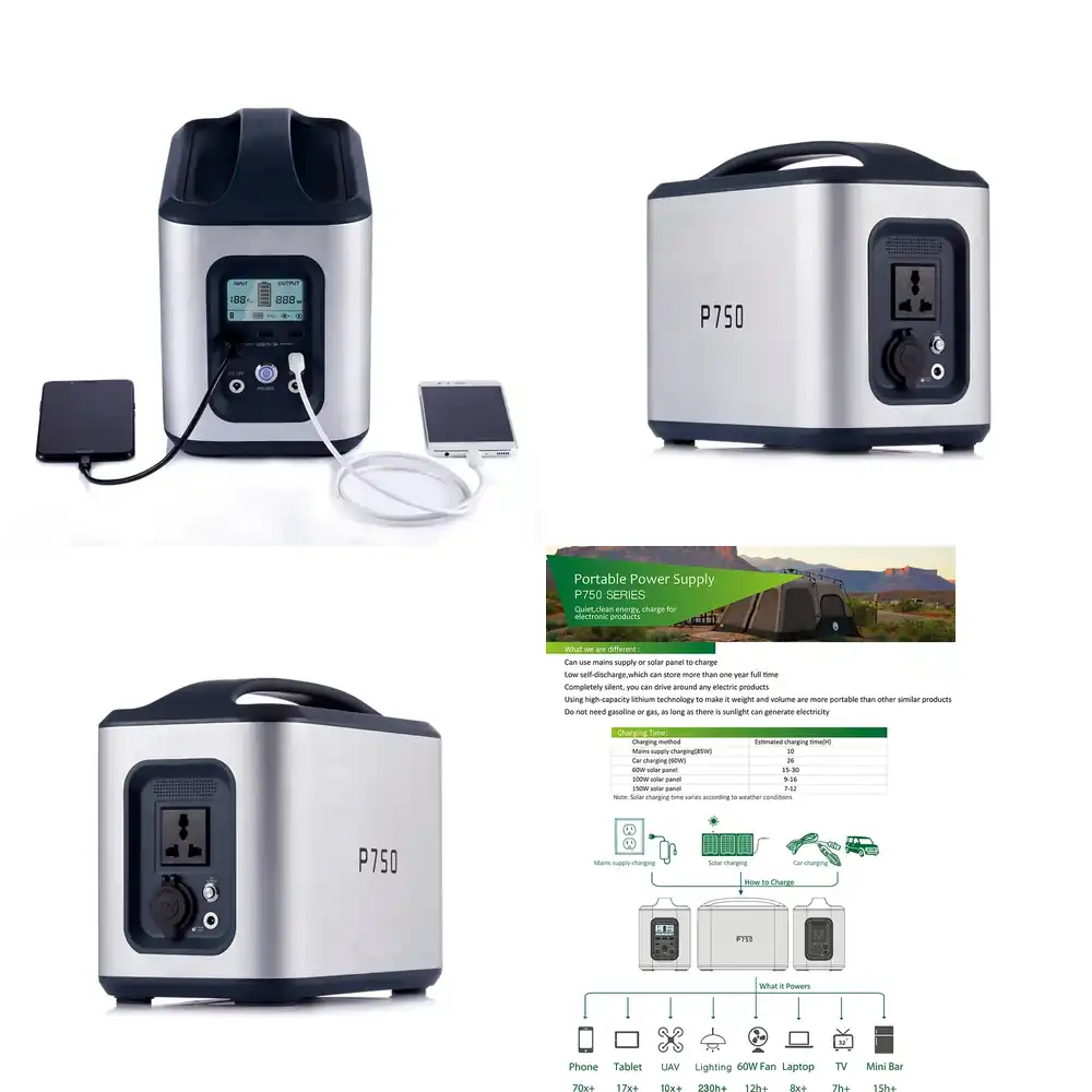 Estación de Energía Portátil p - Outdoor Camping Usa reseña y precio