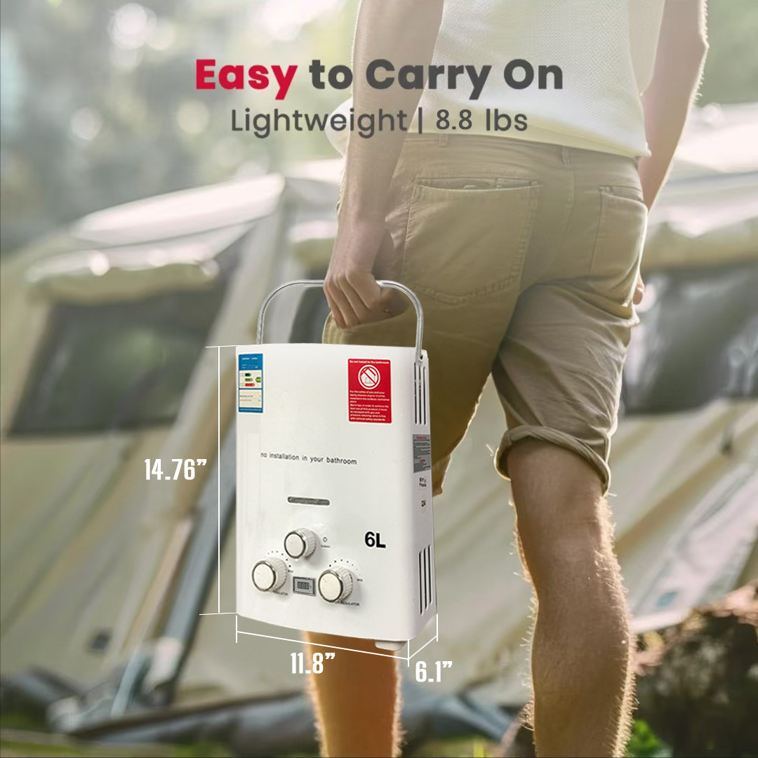 Nuevo modelo RV calentador de  - Outdoor Camping Water Heater reseña y precio