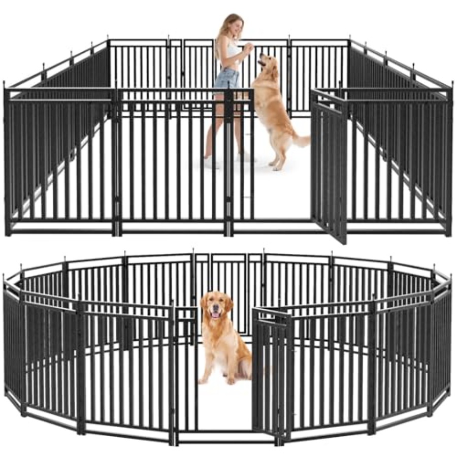 Valla para perros para exterio - Outdoor Camping Dog Fence reseña y precio