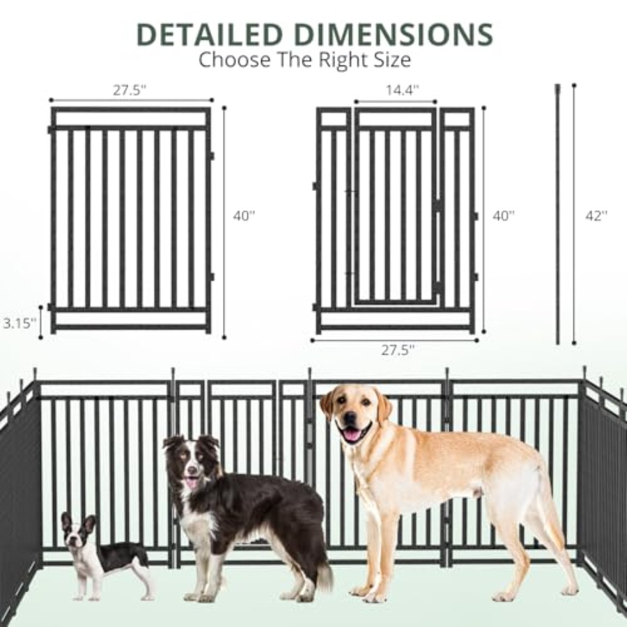 Valla para perros para exterio - Outdoor Camping Dog Fence reseña y precio