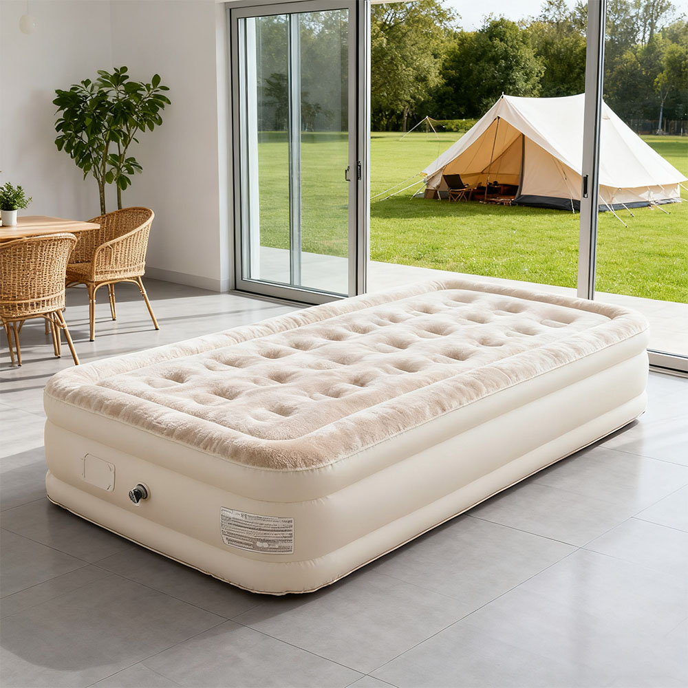 Colchón de aire con bomba inte - Camping Outdoor Or Indoor reseña y precio