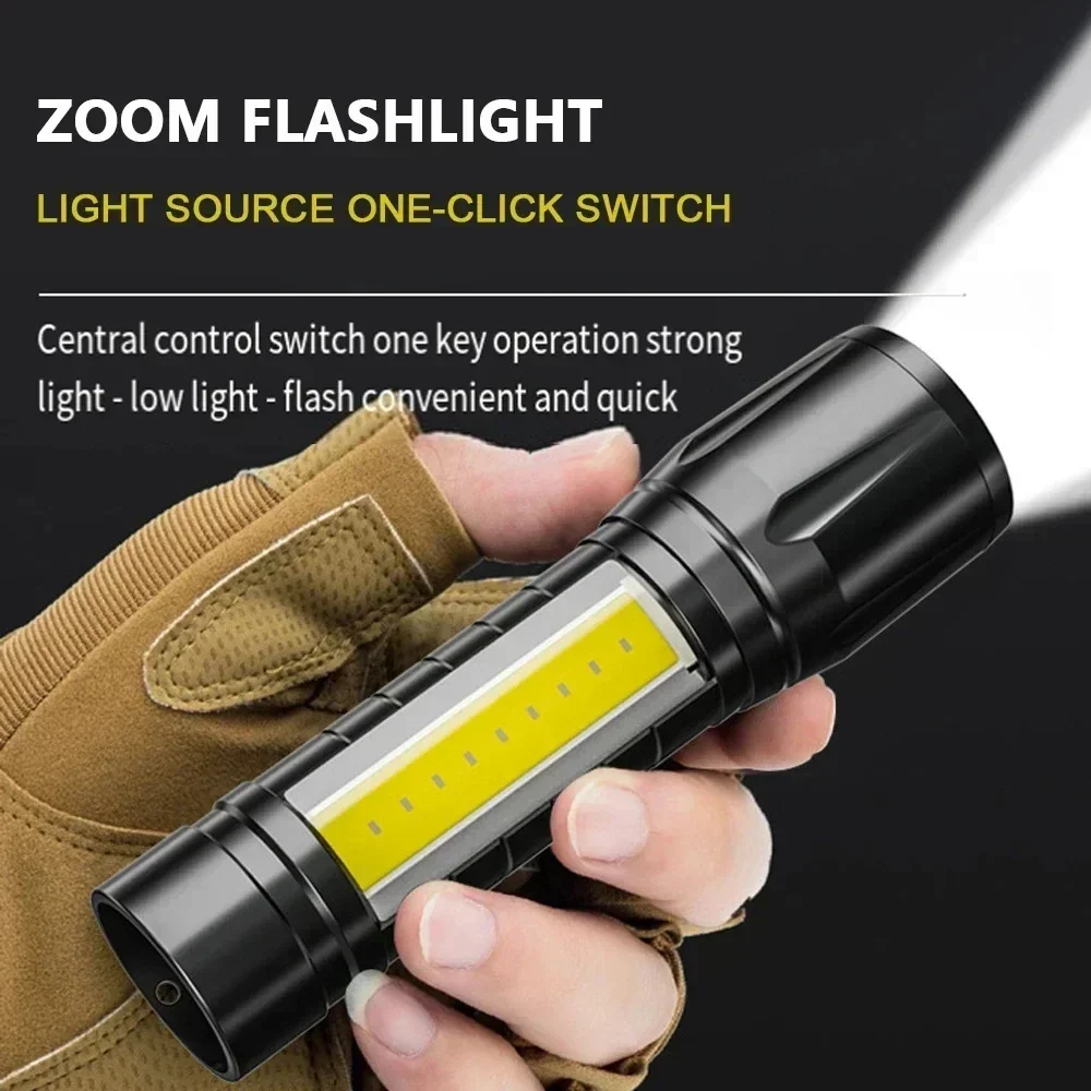 Linterna portátil COB + LED pa - Outdoor Camping Lamp reseña y precio