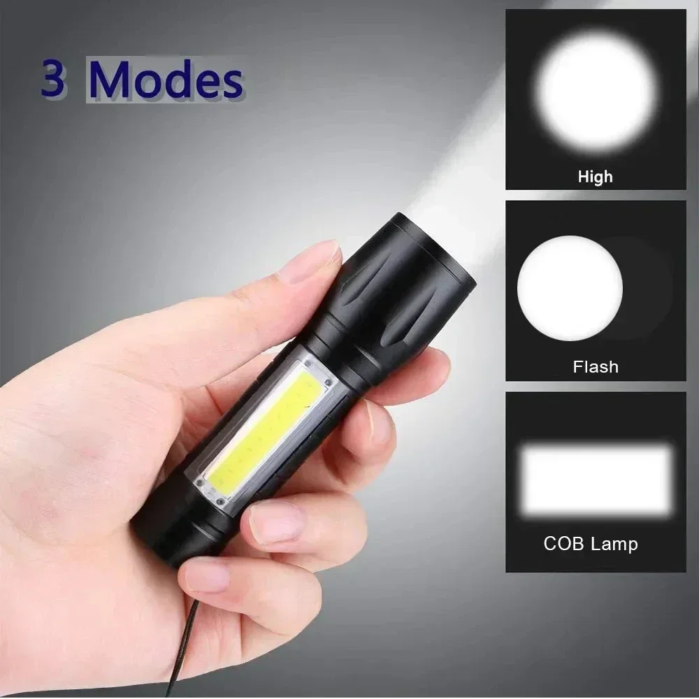 Linterna portátil COB + LED pa - Outdoor Camping Lamp reseña y precio