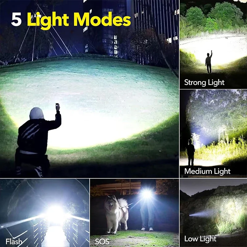Linterna LED de alta potencia  - Outdoor Camping Lamp reseña y precio
