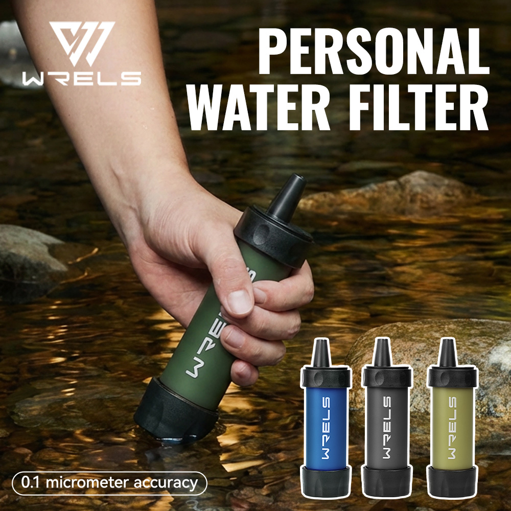 Filtro de Agua Portátil WRELS  - Outdoor Camping Water Filter reseña y precio