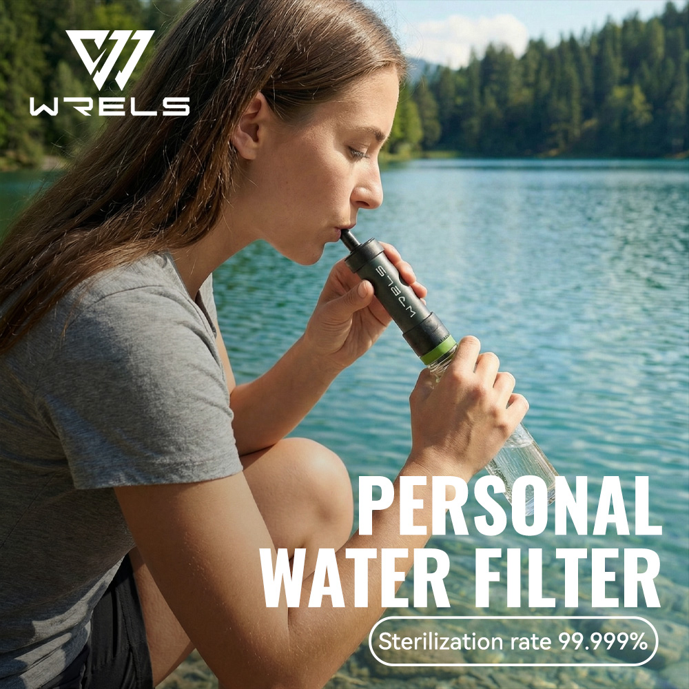 Filtro de Agua Portátil WRELS  - Outdoor Camping Water Filter reseña y precio