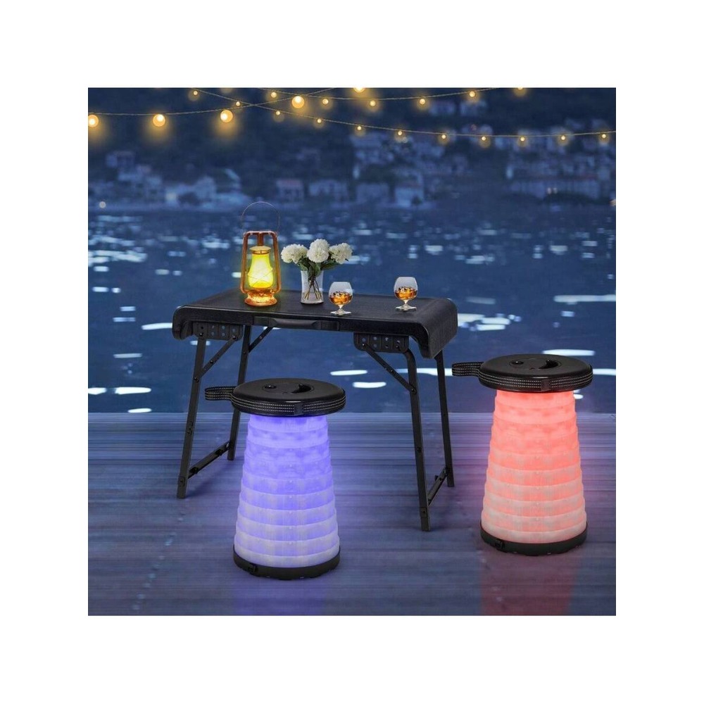 Juego de 3 piezas de mesa y ta - Outdoor Camping Table reseña y precio