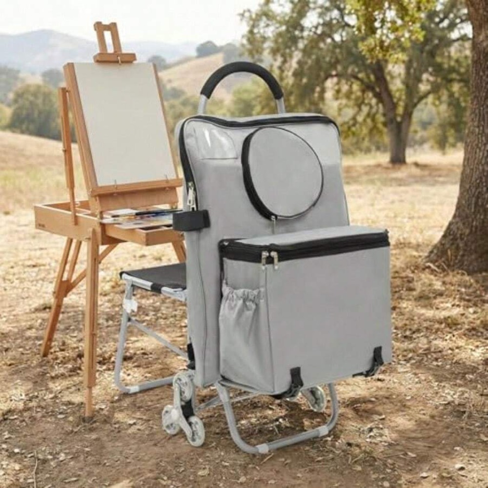Carrito de arte plegable de 3  - Outdoor Camping Bag reseña y precio